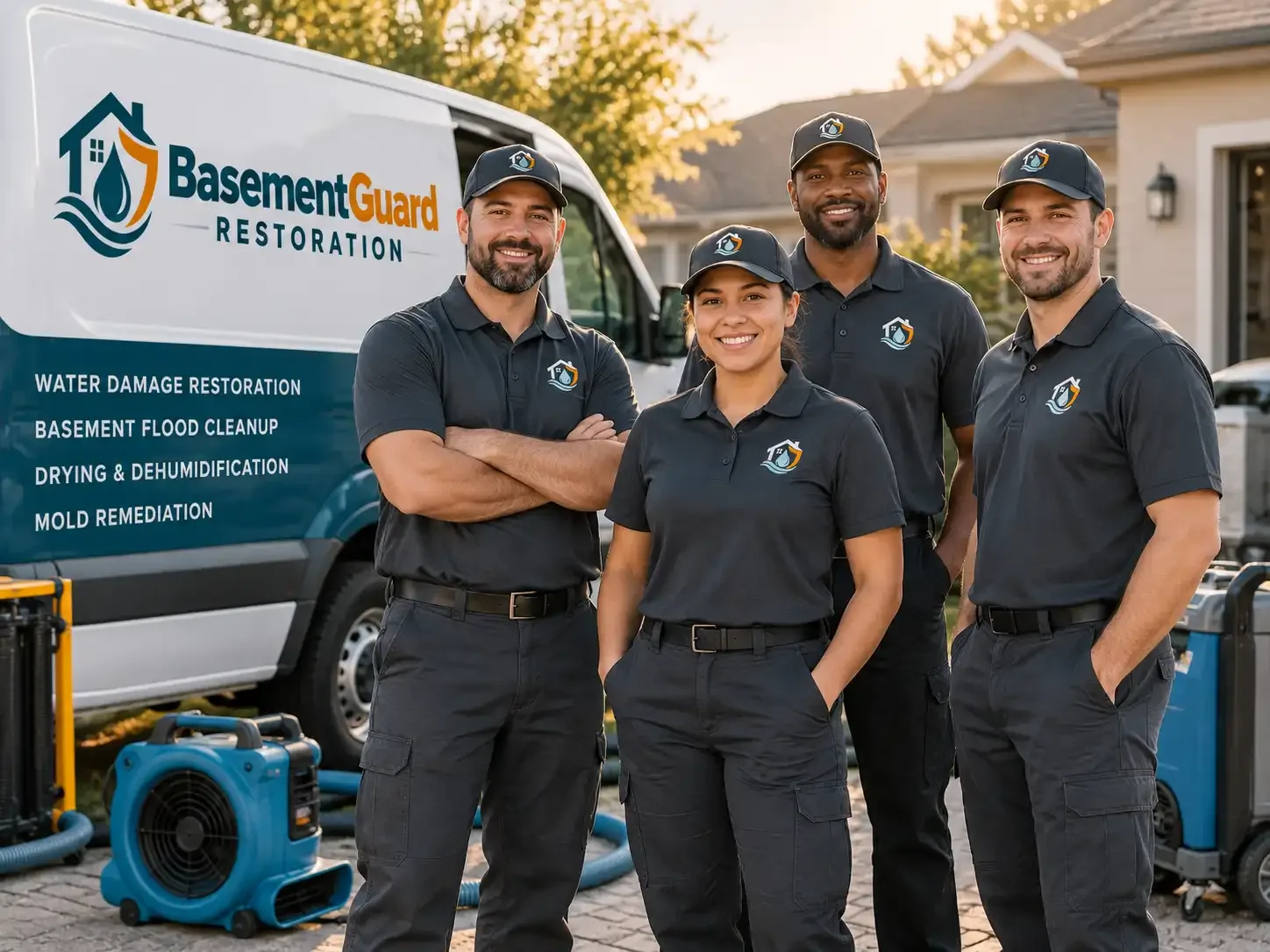 Basement Water Damage Restoration company in Portia, AR